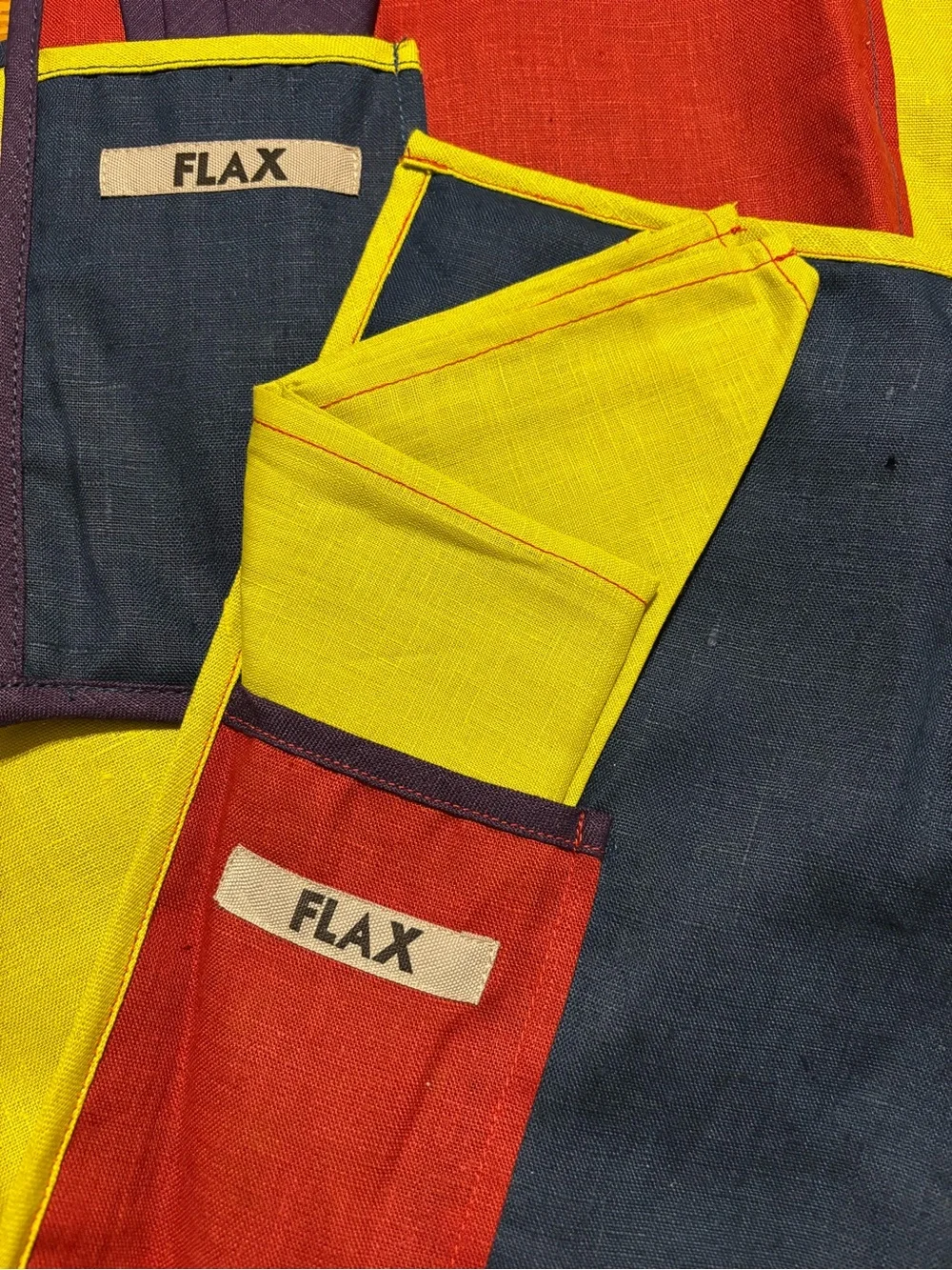 Flax linen placemats
